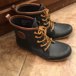 Tory Burch Ankle Rain Bootie size 8